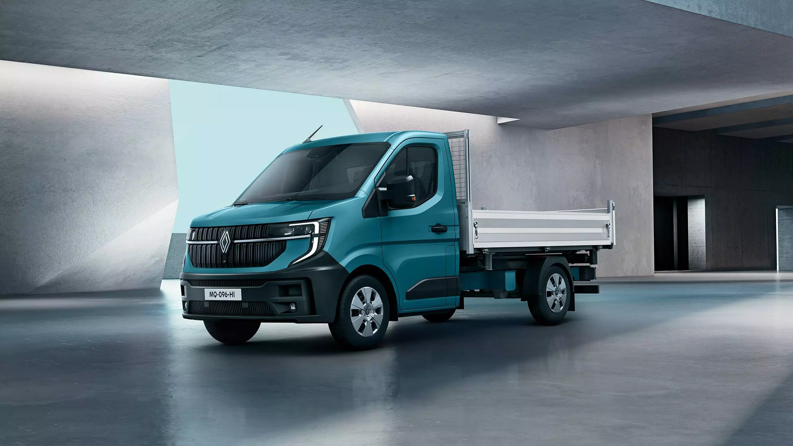 Silhouette renault nouveau master plateaux bennes- Groupealso